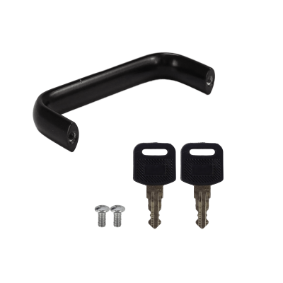 RAC-4U. LINKMADE Bandeja 4U con cerradura Negro para Rack Altura-4-RU Profundidad-30cm