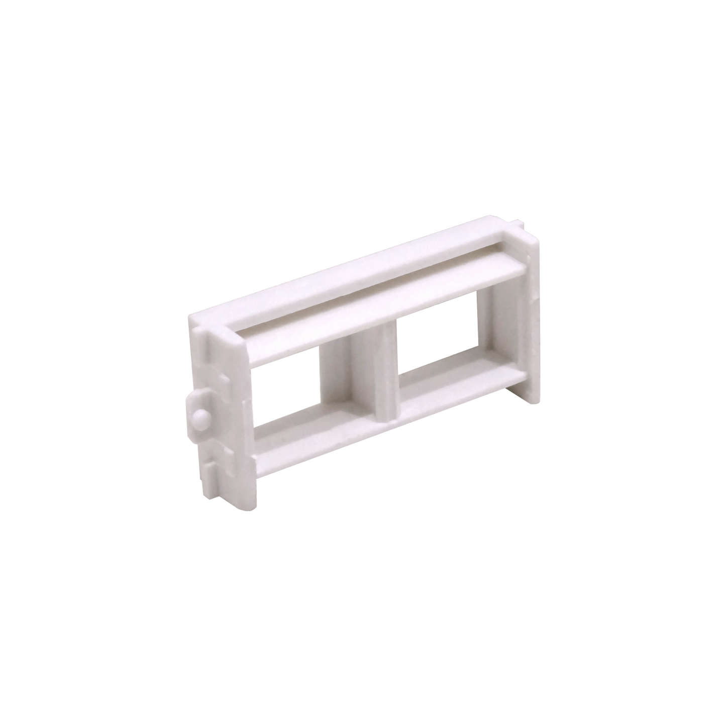 FQ2K Soporte Doble para Keystone en Placa de Pared Multimedia FQ1-FQ2-FQ3