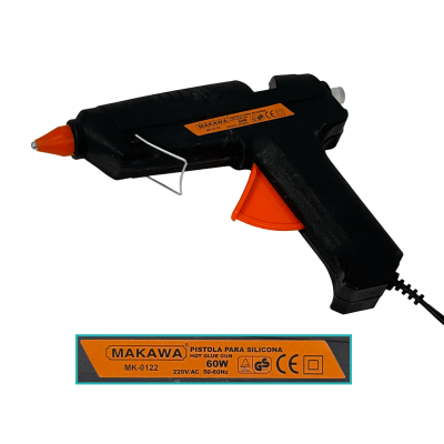 PISTOLA-60W MAKAWA Pistola de silicona caliente 60W para barras de 11mm MK-0122
