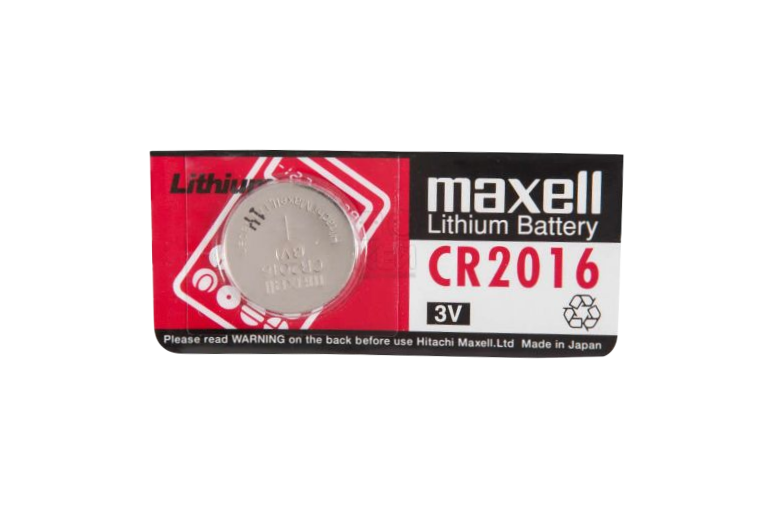 CR2016 MAXELL 1,6x20mm Batería de Litio para Reloj 3V CR2016
