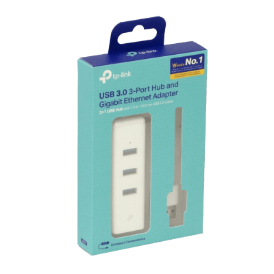 UE330 TP-LINK CONCENTRADOR-3p USB3.0 1-1000 1-Puerto-RJ45-Gigabit 1000mbps USB-A