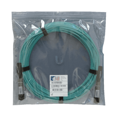 UA2-30 UBIQUITI 30m SFP28-25Gbps Cable 3mm Fibra-Multimodo Directo UACC-AOC-SFP28-30M