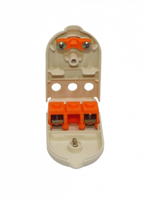 EMV2PW KALOP 2P Blanco 10A SEC-60477 Clavija Móvil sin Puesta a Tierra KL44400
