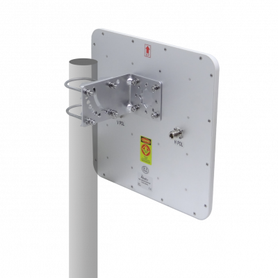 AP3437G18M2-NF ALTELIX 3,4-3,7GHz DoblePolaridad Panel 18dBi 15x15º 2x2 2-N-Hembra 307x307mm