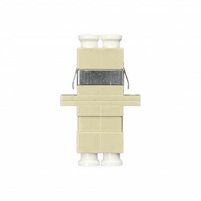 FAMLD LC-LC Beige MM DX-Duplex Acoplador para Fibra Adaptador para Panel Frontal-CL/Caja
