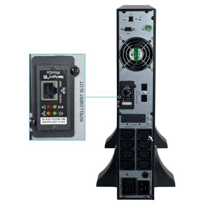 LITIO-3. ENERSAFE Litio 3000W 3KVA 0/4ms DB9 USB Req-SNMP Online 2U-Rack/Torre