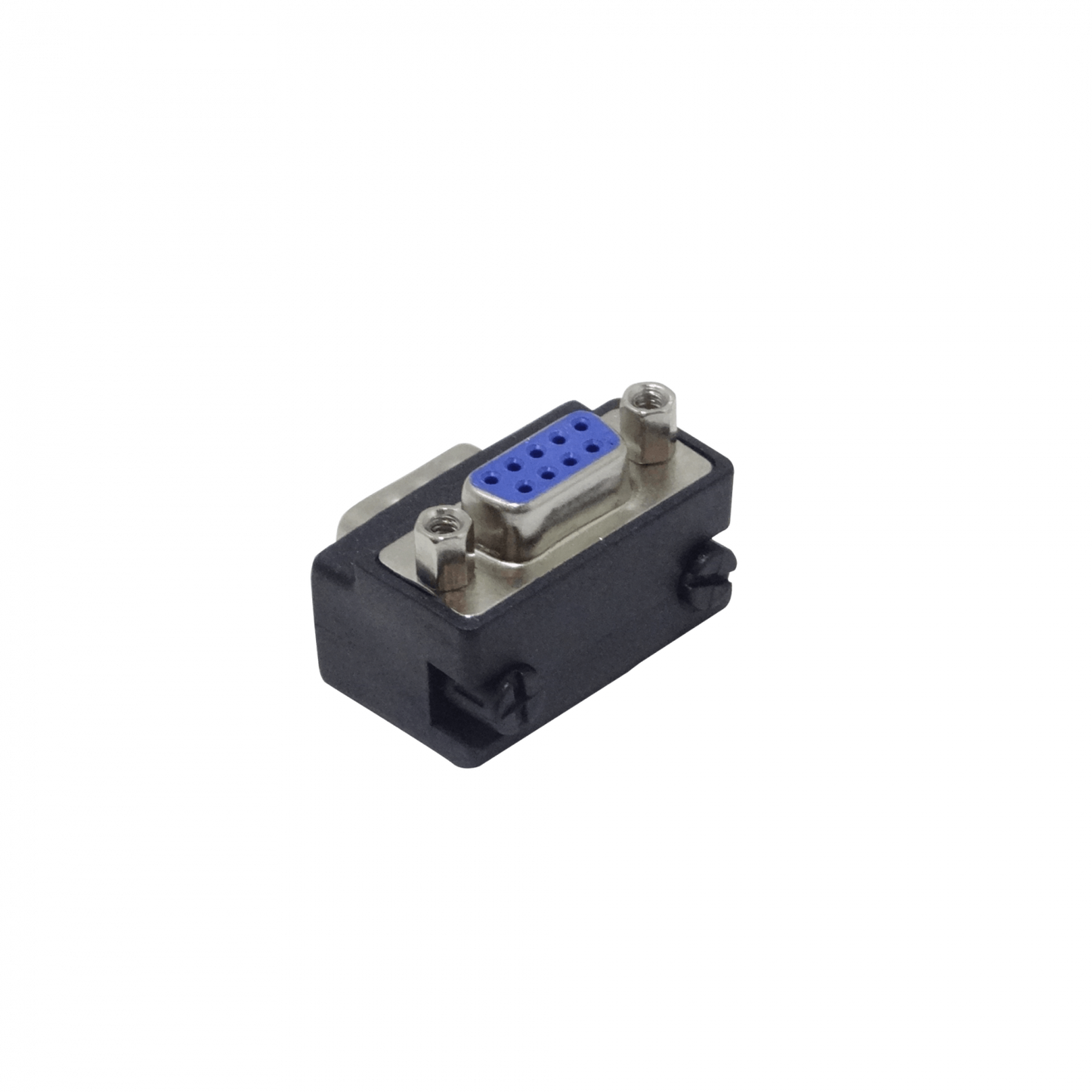 DB9-LU Adaptador Acodado Serial Macho-Hembra DB9 sin-Cable DE-09/HM Vertical-A