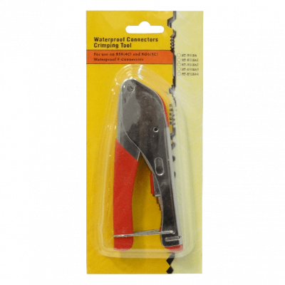 HT-RG Herramienta de compresión para conectores RG59 RG6 RG-59 RG-6 por empuje 20,3mm HT-H518A