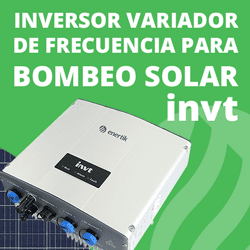 Inversor de Bombeo Solar INVT Línea BPD – Trifásico 5500W