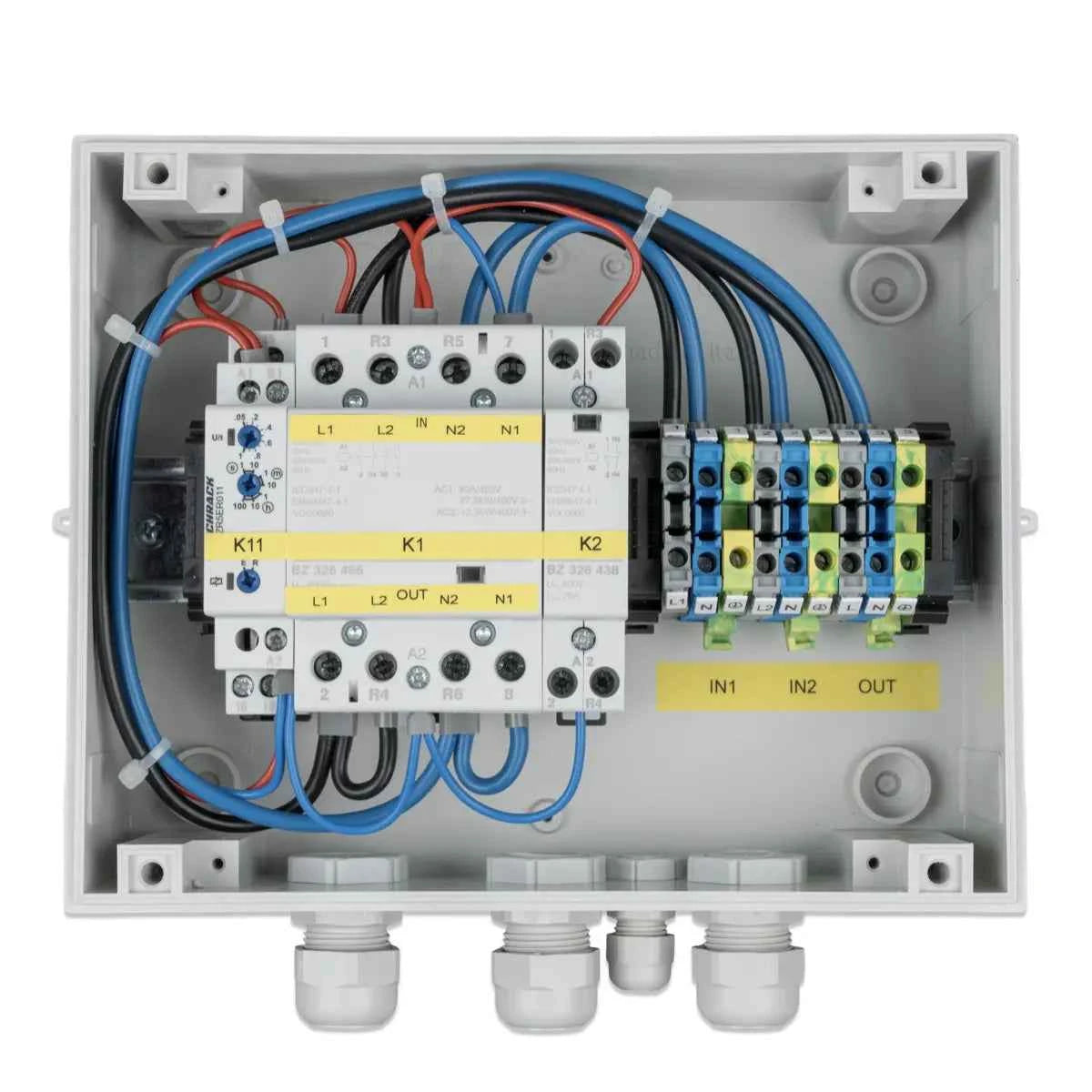 Conmutador de Transferencia Automático Victron – VE Transfer Switch 10KVA
