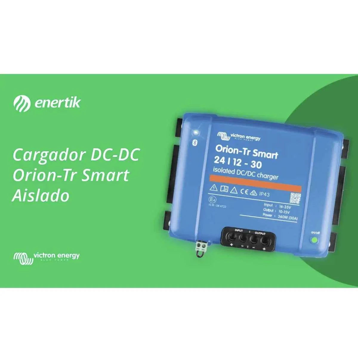 Victron – Cargador DC-DC Orion-Tr Smart Aislado 12/48-8A (380W)