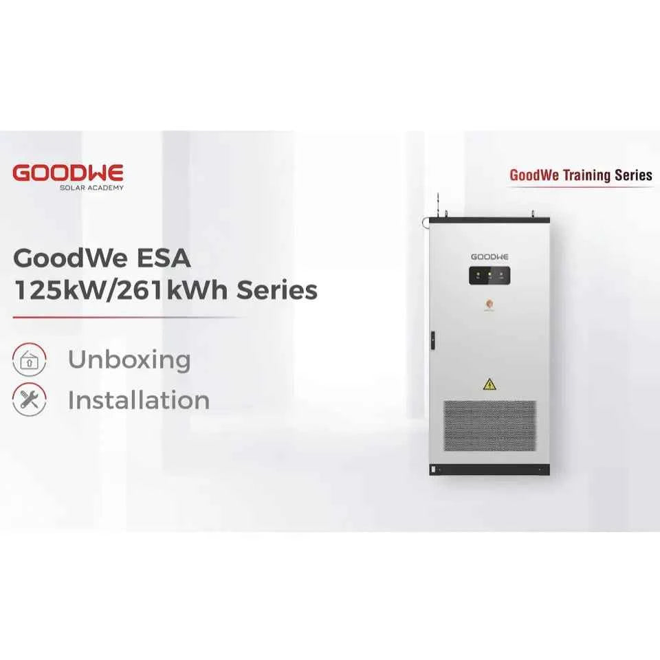 Inversor-Cargador con Batería Integrada (BESS Modular) Goodwe Trifásico – 125kW 261kWh