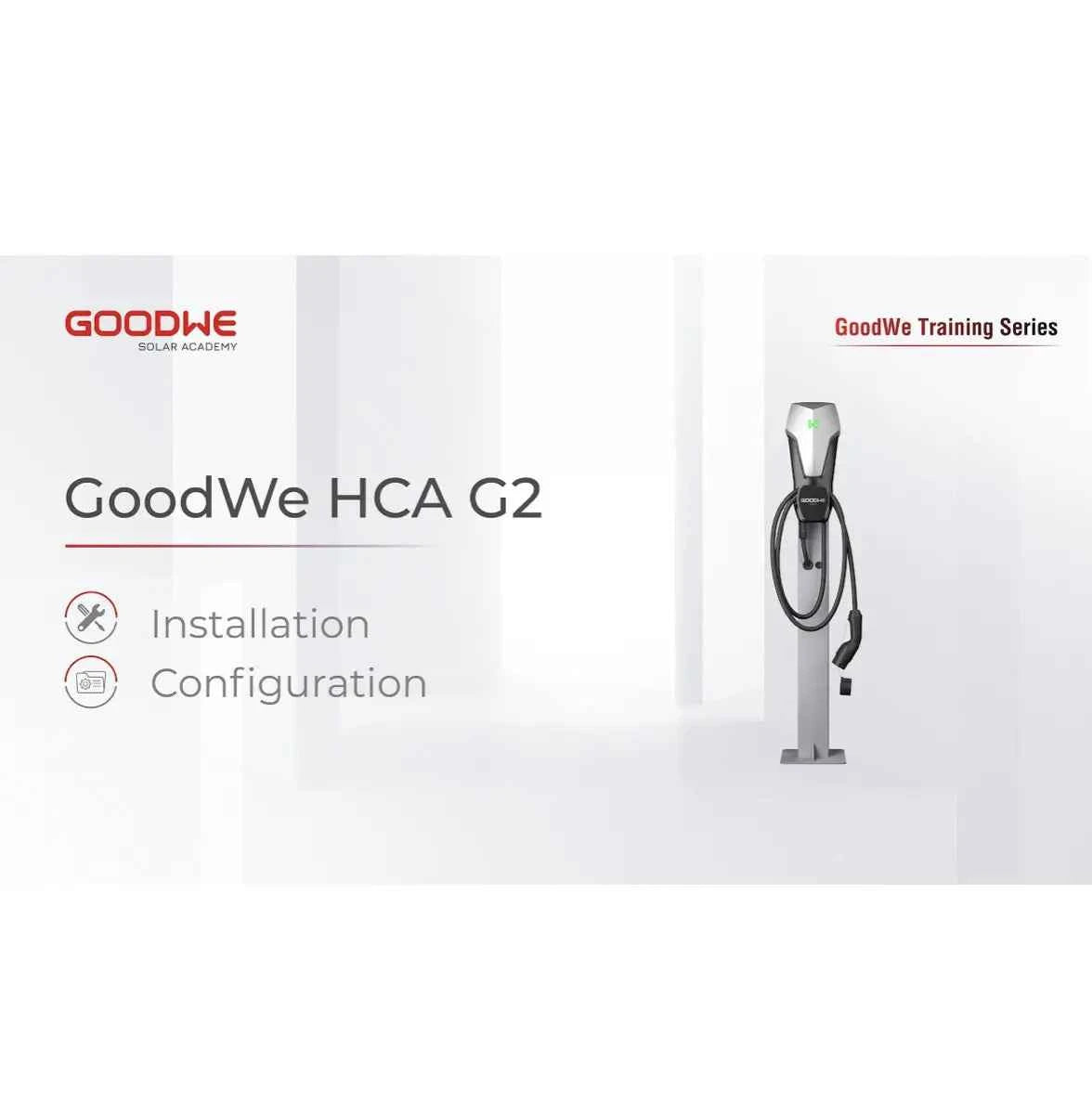 Cargador Automático para Vehículos Eléctricos (Tipo II) – Goodwe HCA G2 – CA Monofásico 7 kW