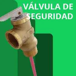 Válvula de Seguridad para Termo Presurizado