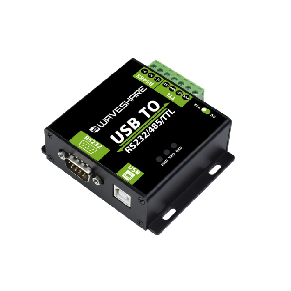 Adaptador Industrial de USB a RS232/485/TTL