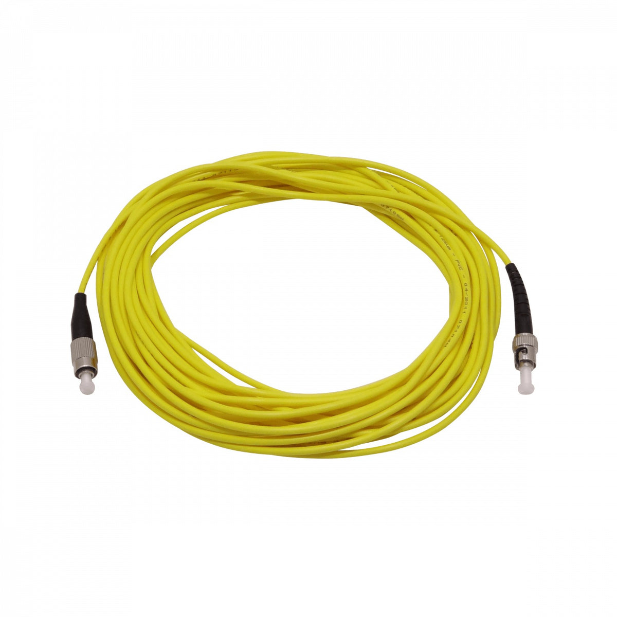 JFSTF10X 10 metros ST-FC Monomodo SM Simplex Latiguillo de Fibra 3.0mm 9/125um LSZH