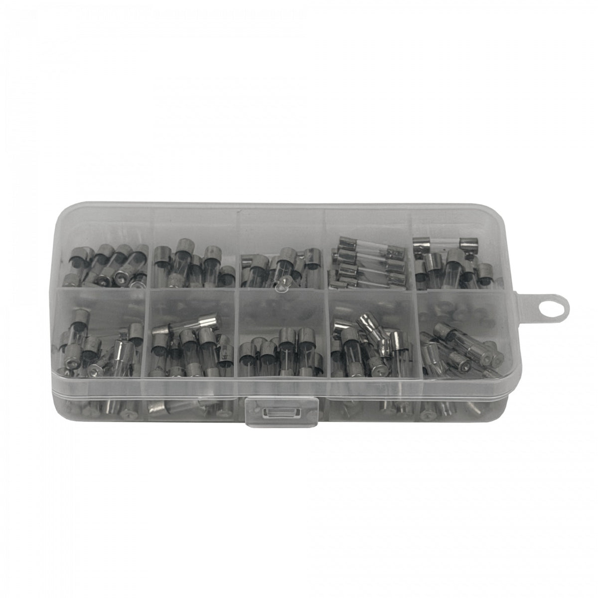 FUSE-5X20 CAJA 100-unids. 0,2A-20A 5x20mm 250V Fusible Rapido Cilindrico Vidrio