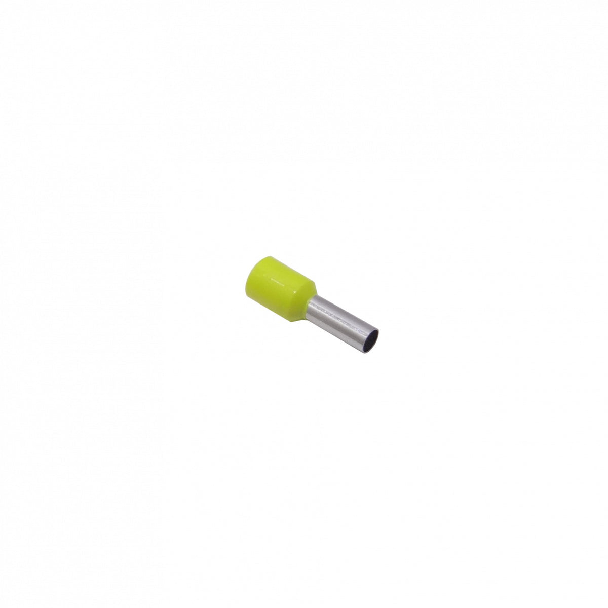 E4009-M Terminales Aislados de Virola Amarilla 4,0mm² 9/16mm Calibre AWG12 para Crimpar Bolsa de 100 Unidades