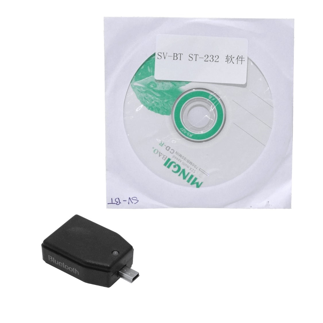 SV-BT Adaptador Bluetooth USB Mini Macho/Hembra para Inclinómetros INCLI-DD DXL360/S y TLL-90/S