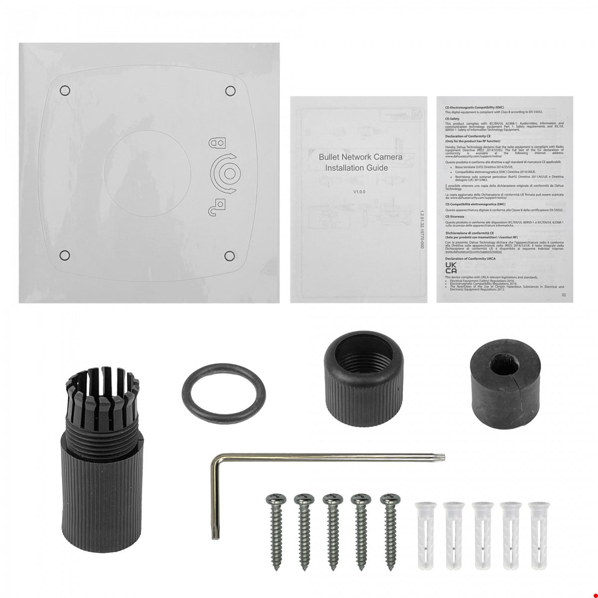 HFW5241. DAHUA Cámara Cilíndrica 2MP Zoom Motorizado 2,7-13,5mm Protección IP67 Resistencia IK10 Alimentación PoE Alcance Infrarrojo 50 metros Ranura MicroSD Inteligencia Artificial WizSense