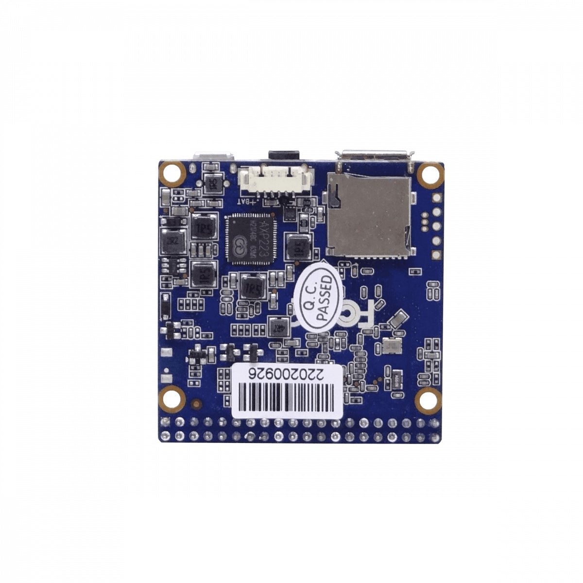 BPI-M2M-A33 BANANAPI A33-Quad 512mb mSD eMMC req/5V-2A WiFiBT CSI DSI USB Plug-DC
