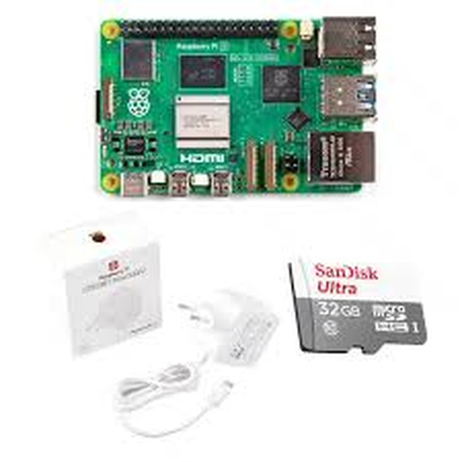 Kit de inicio Raspberry Pi 5 de 4GB RAM