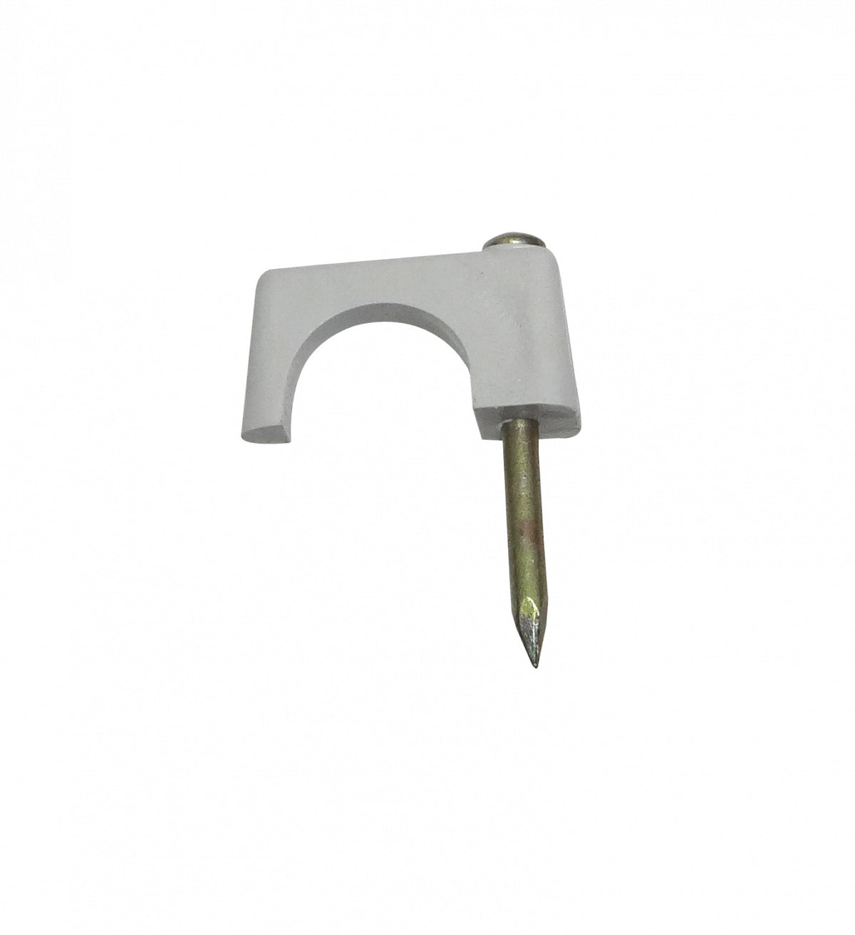 GRAMPA-12 KALOP Paquete de 20 Unidades de Sujetacables Nº12 Gris 7,5x11mm con Clavo Zincado 16x2,25mm