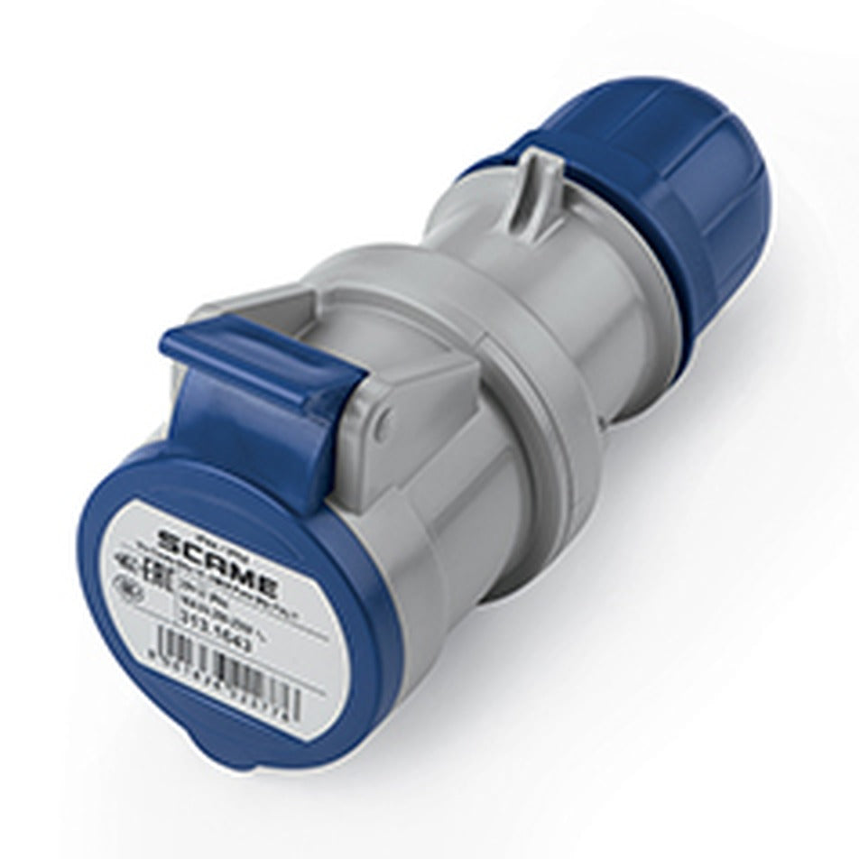 ENCHUFE HEMBRA VOLANTE 2P+T IP44 16A 6h 200-250V AC