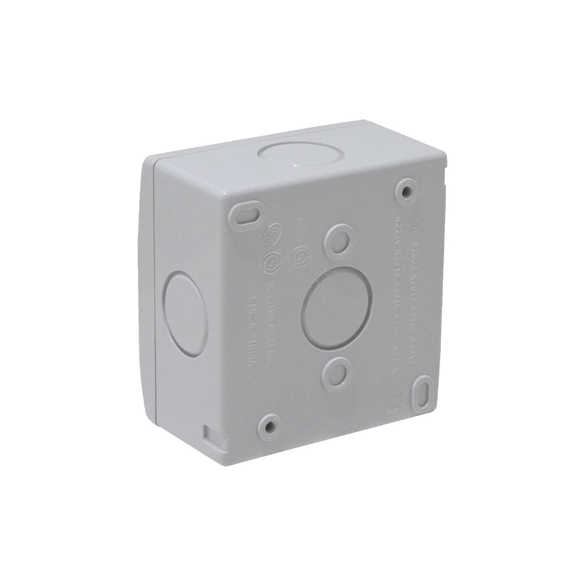 KEP-2 KALOP sinTapa 2-Módulos Caja Gris IP40 2-Puestos Sigma KL42013