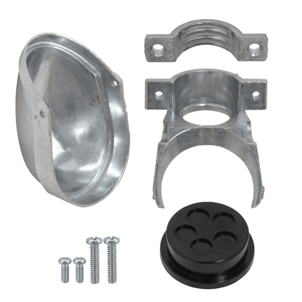 EMT32-CAP Cubierta Terminal para Conduit EMT de 32mm (Rango 30-35mm) con 5 Orificios para Cableado