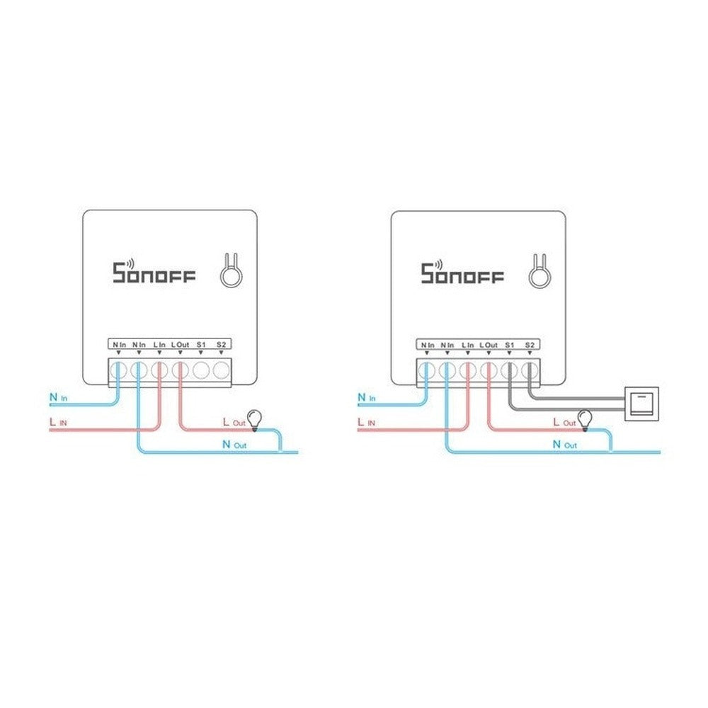 Módulo de Control WiFi Personalizable Sonoff MINI R2