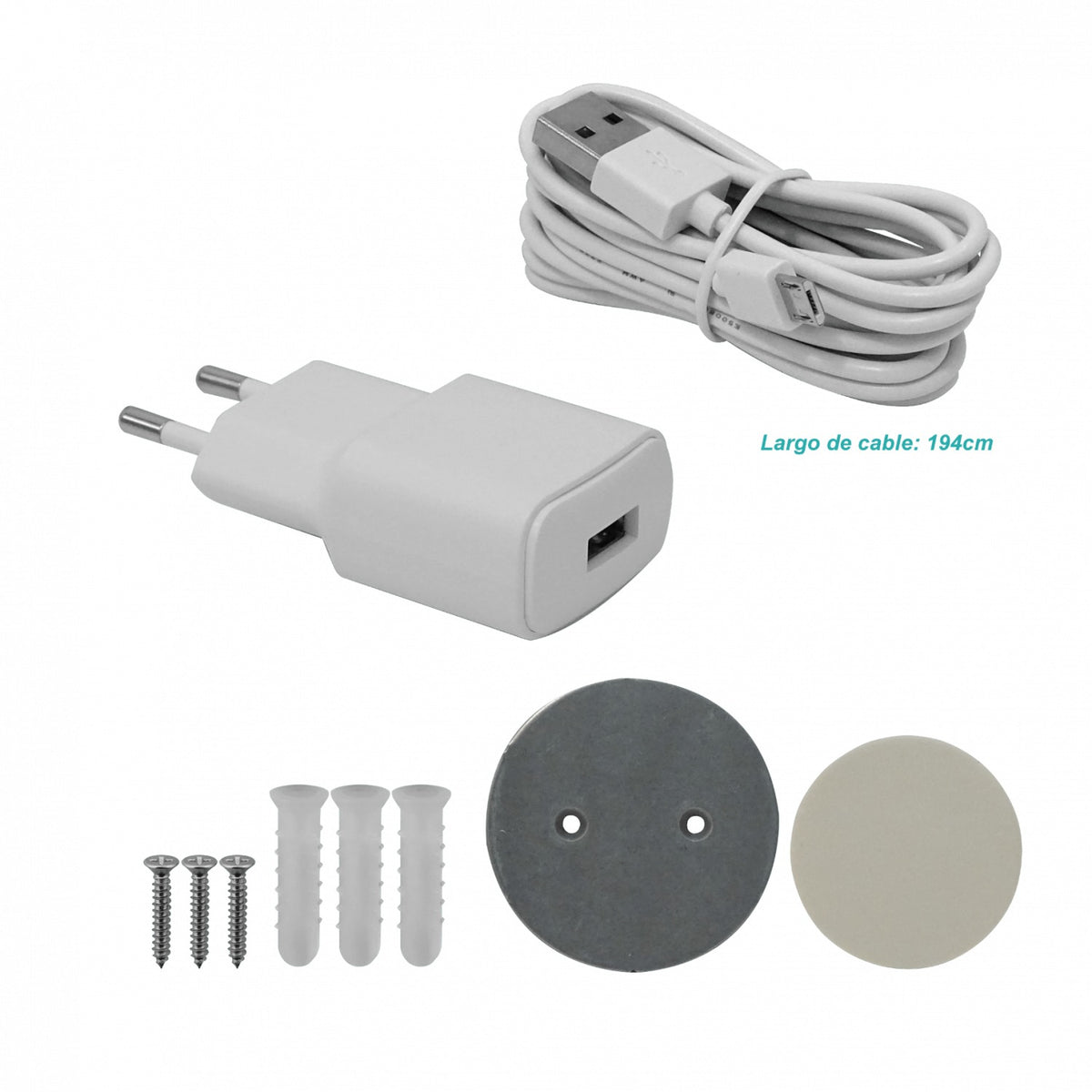 CUE-2 IMOU Camara Inalambrica 2,4GHz 2MP Microfono MicroSD 2.8mm incluye-USB-5V-1A