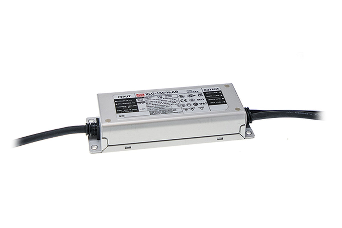 Driver LED metal de voltaje PFC 150W XLG-150 - 12V - A - Ajuste Potenciómetro (Io)