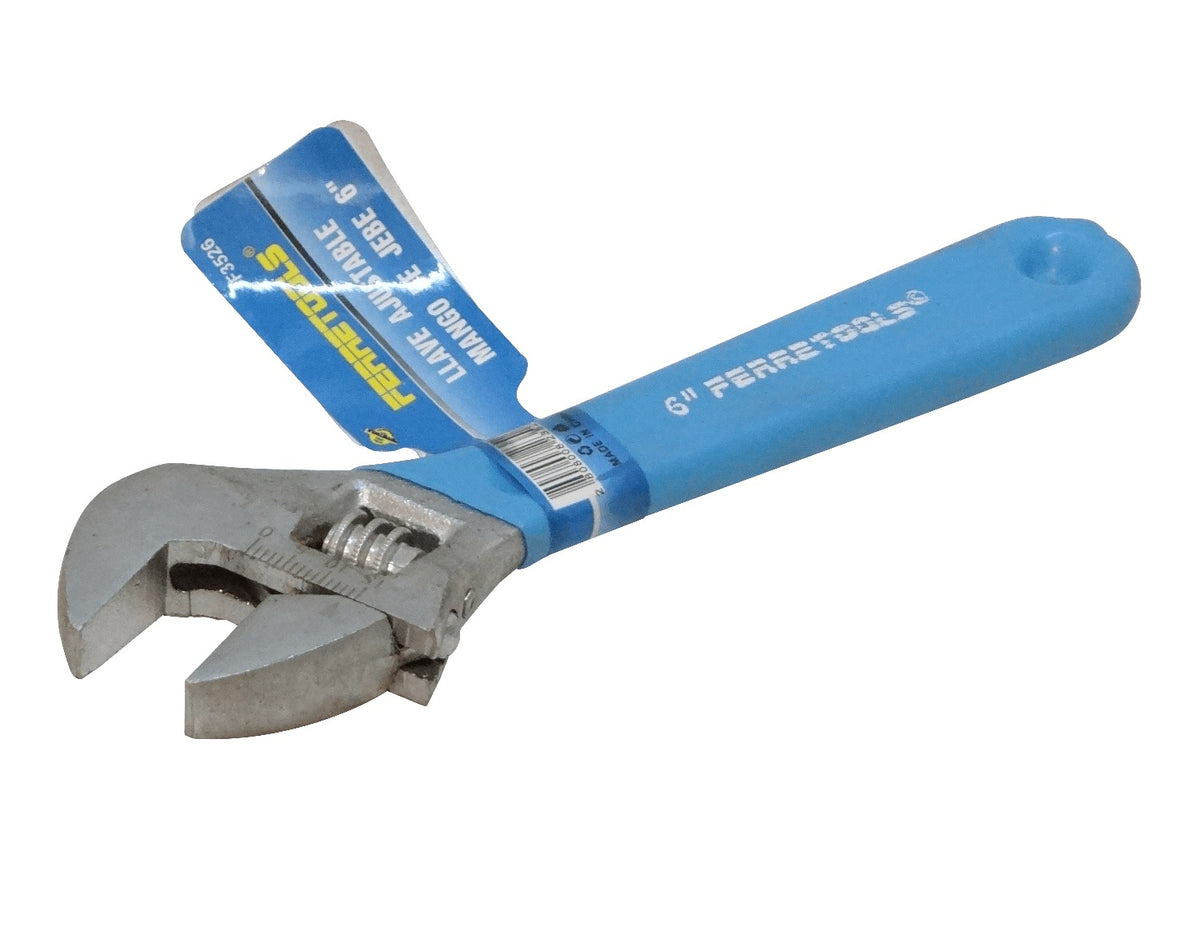 SPAN-06 6-pulgadas Apertura-Máx-Hex-19mm Llave Ajustable Estilo Francés 150mm