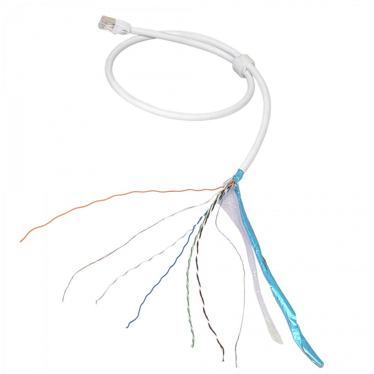 WOP-1. UI 1 metro Blanco F/UTP Cat5e Cable UACC-Cable-Patch-Exterior-1M-W UACC-CABLE-PATCH-OUTDOOR-1M-W UBIQUITI