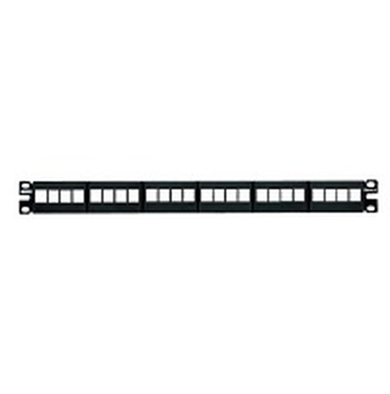 Panduit Netkey Placa vacia 24 puertos Keystone UTP