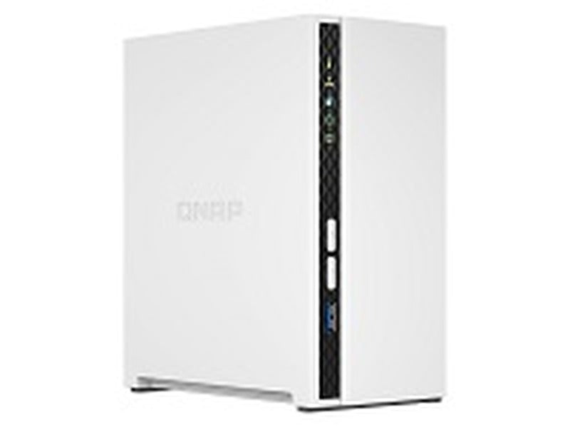 QNAP TS-233 NAS Torre ARM Cortex-A55 2 GB 0 TB QNAP QTS Blanco