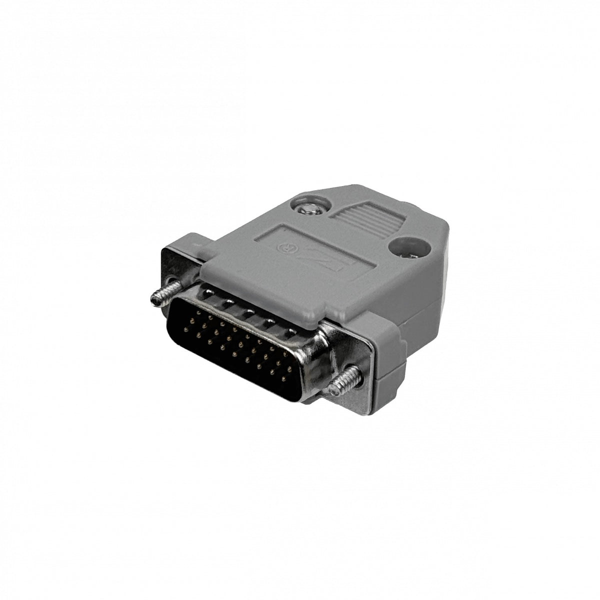 DB-CAP-39MM DB15-2filas DA-15 DB-26 DA-26 HD26 Tapa Plastica Gris Capucha