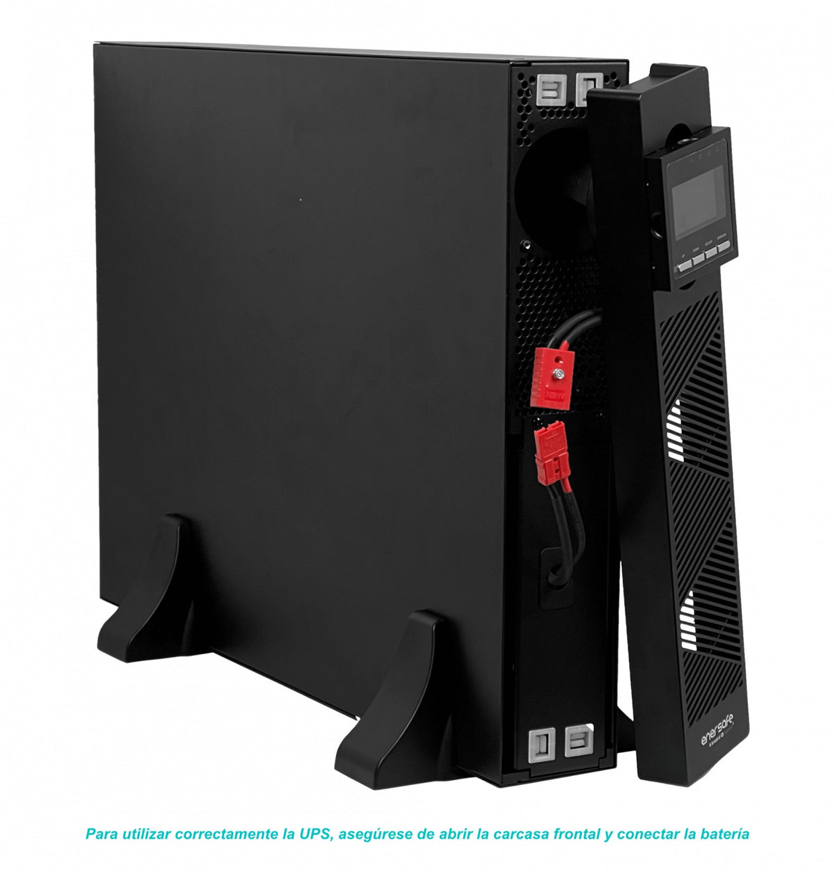 LITIO-3 ENERSAFE Litio 3000W 3KVA 0/4ms DB9 USB Requiere-SNMP En-Línea 2U-Rack/Torre