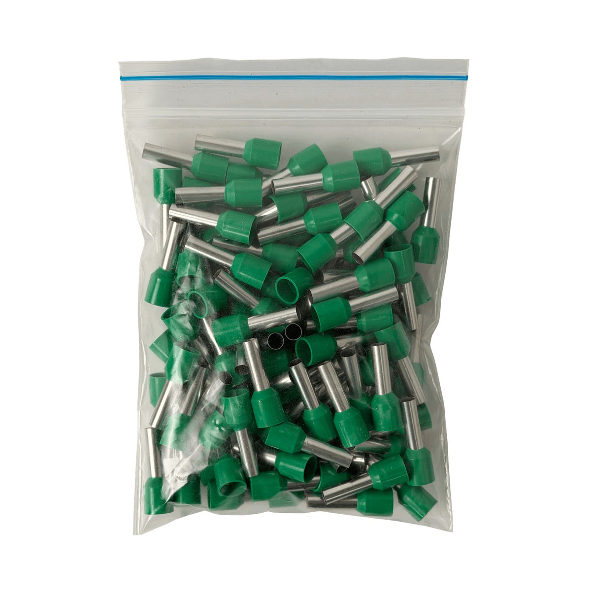 E6012-V Verde 6,0mm2 12/20mm 100-unid AWG10 Ferrules Terminal Aislado Crimpeab