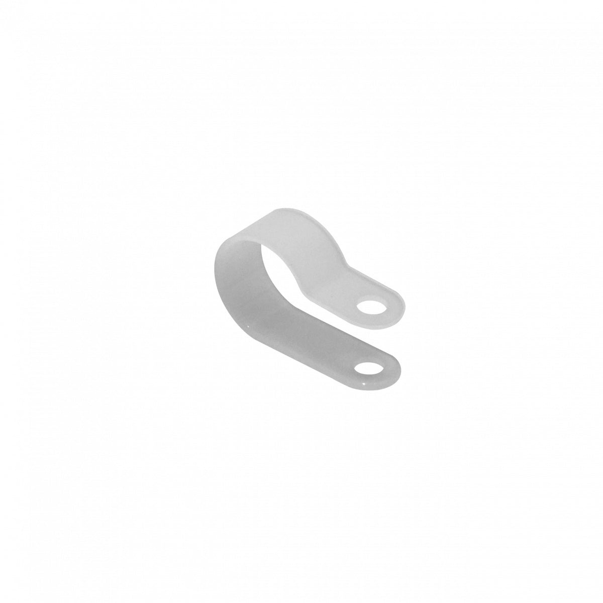 CLIP-R16 Tipo-R 100-unidades 16mm-Cable Abrazadera de Sujeción 10x31mm para Tornillo-4mm