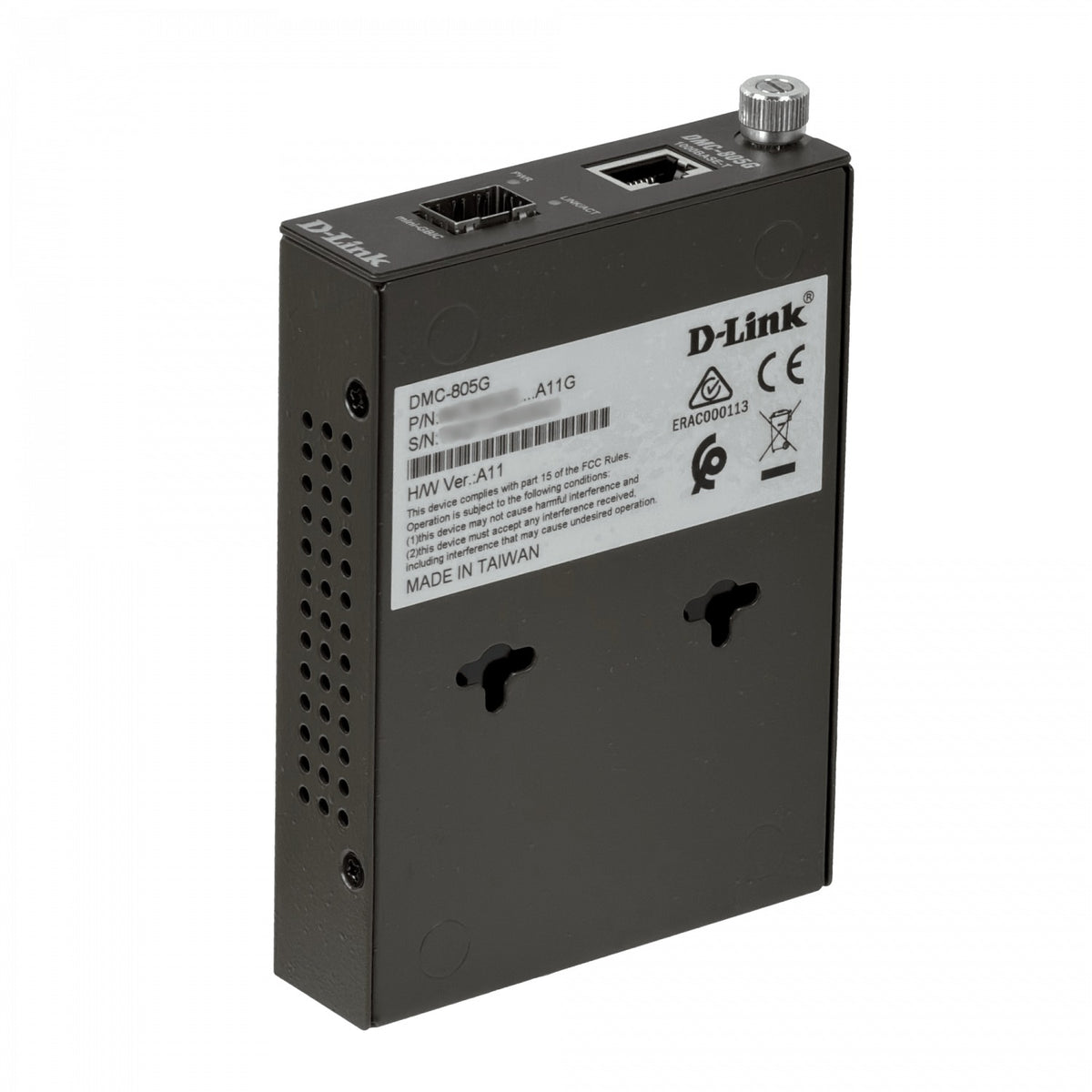 DMC-805G D-LINK 1-SFP 1-1000-RJ45 Gigabit Media Converter inc-5V/1A