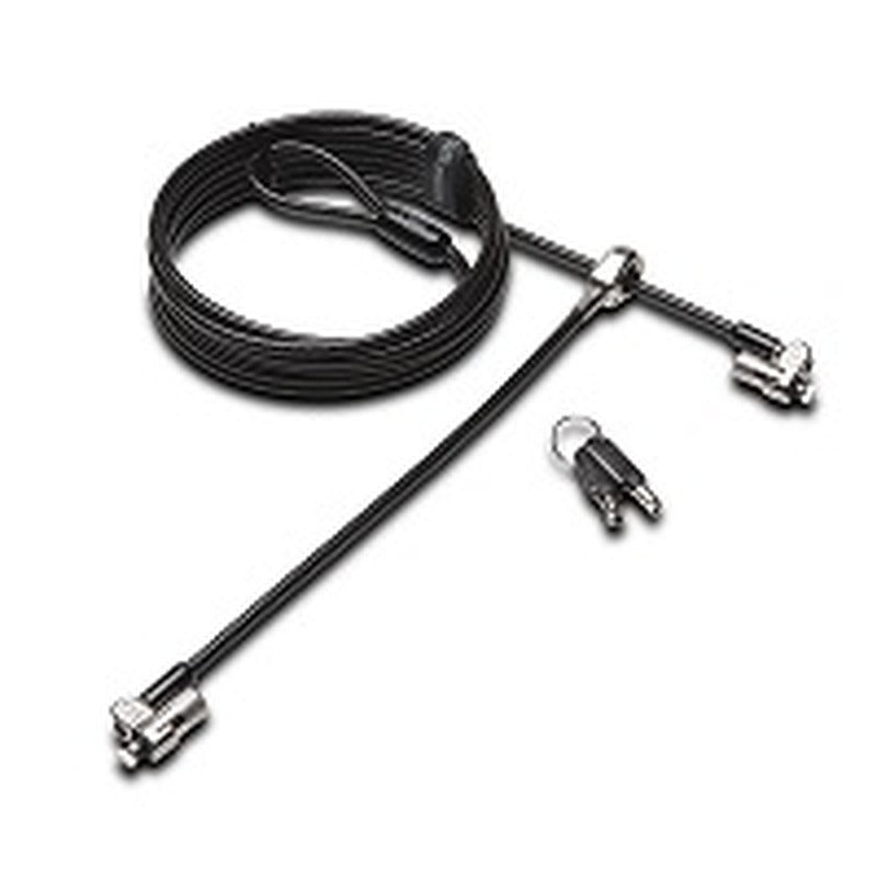 Kensington Candado doble con llave MicroSaver 2.0 para ordenadores portátiles