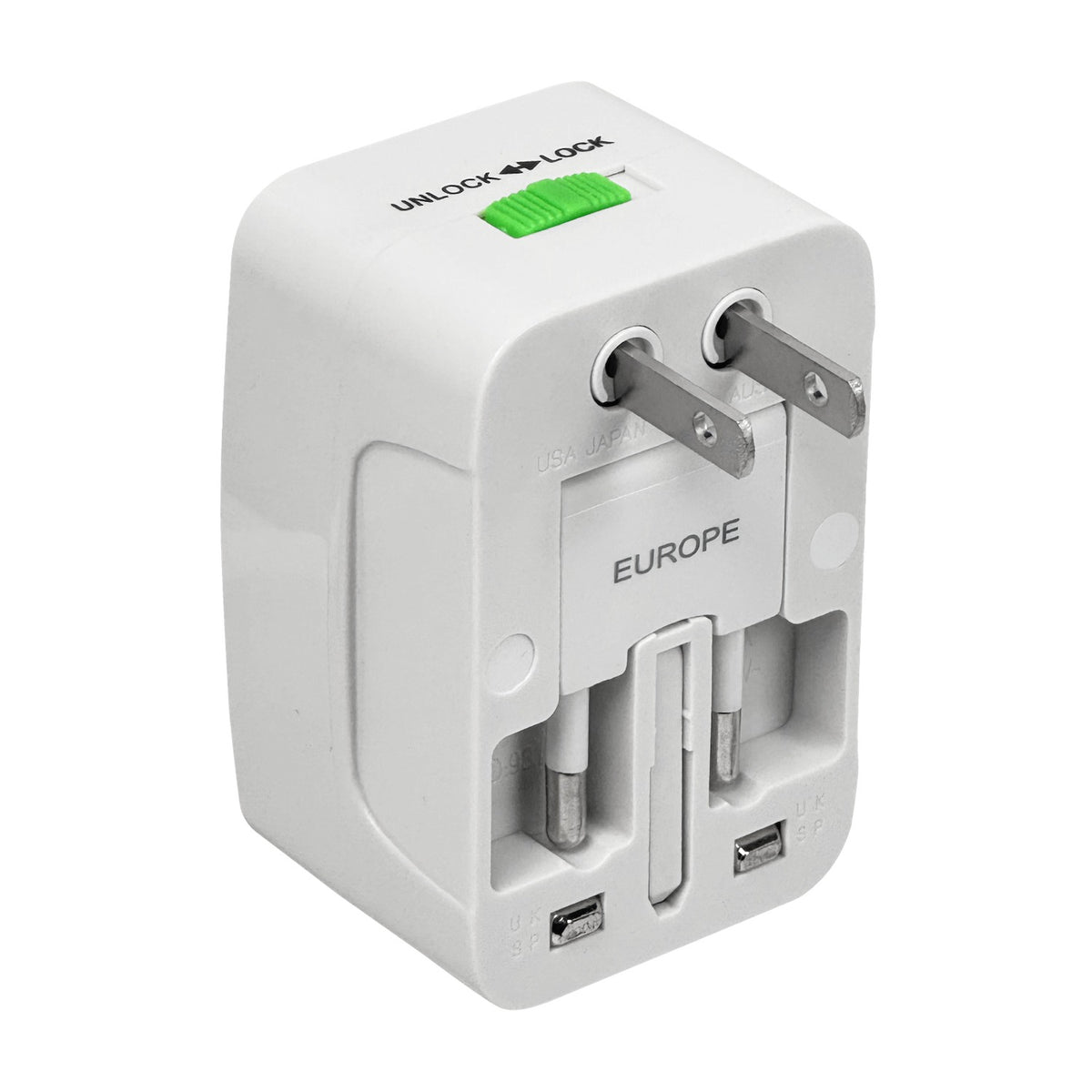 ADAPTAUNI Adaptador de Viaje Universal 125/250V 6/13A