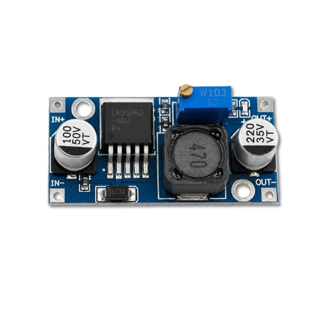Módulo conversor DC-DC LM2596S step down, ajustable 3A, regulador de voltaje