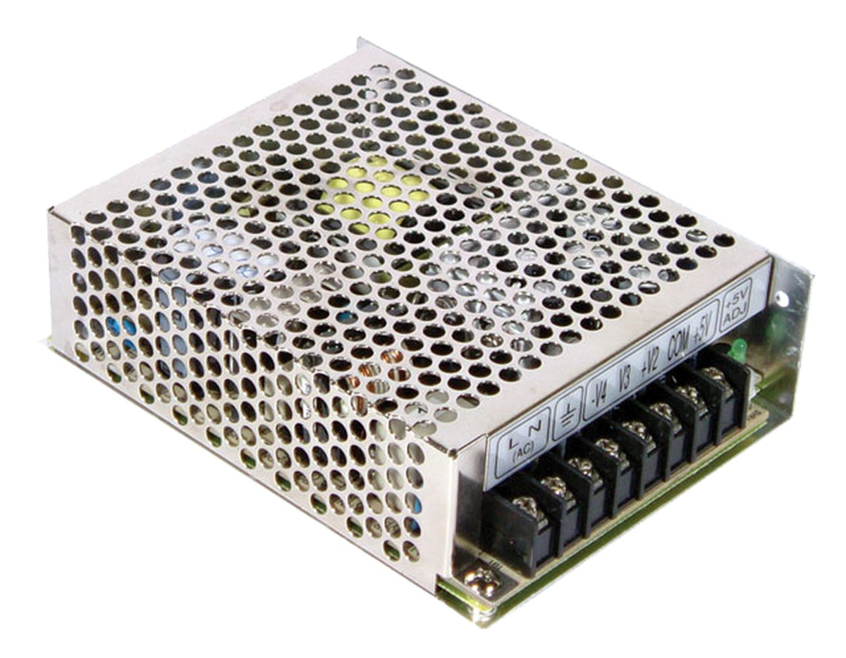 Fuente de poder Gabinete 65W 4 Salidas RQ-65 - 5V / 12V / 24V / -12V