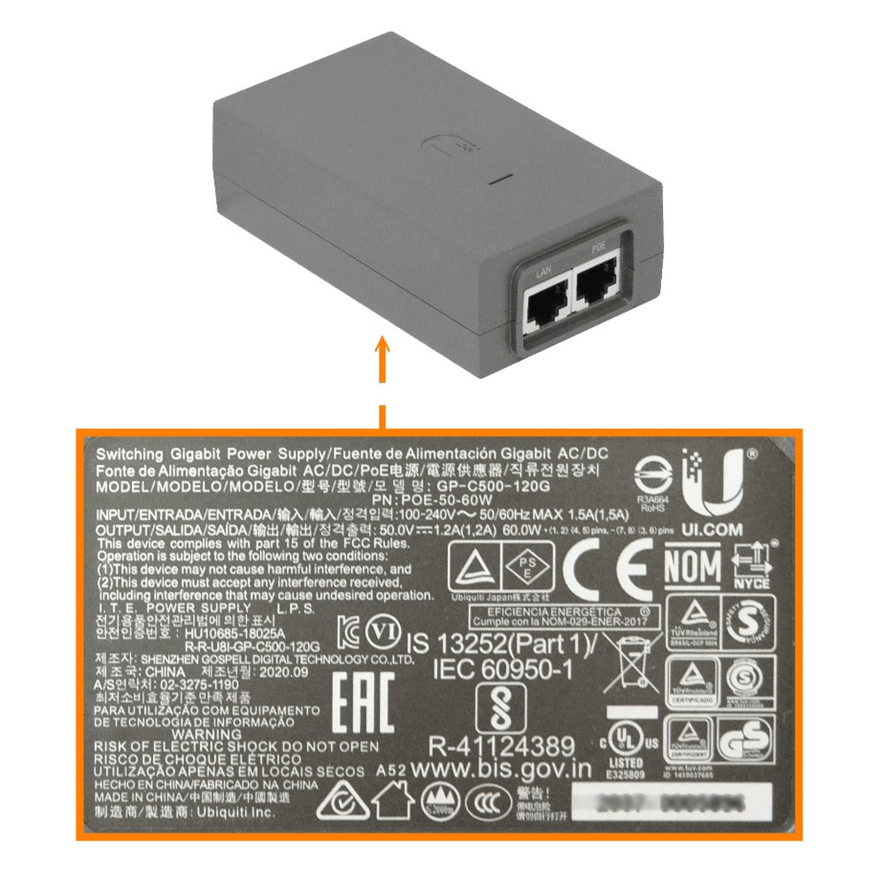 AF11-COMPLETE-HB. Interfaz de usuario incluida-DUP-H 11GHz con antena integrada de 35dBi 1-1000 1-MGMT 1,2Gbps incluye 50V AF11-COMPLETE-HB-EU UBIQUITI