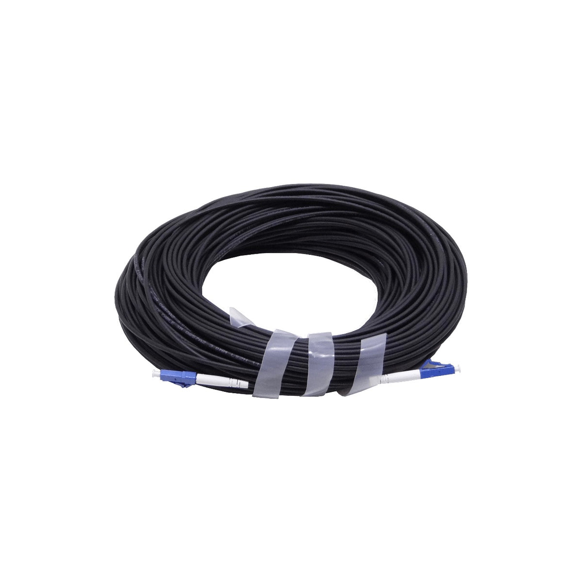 JXSLL50 Cable de Fibra Óptica Monomodo G657A2 SM para Exterior GJYFJH de 3mm 1 Hilo LC-LC 50 Metros