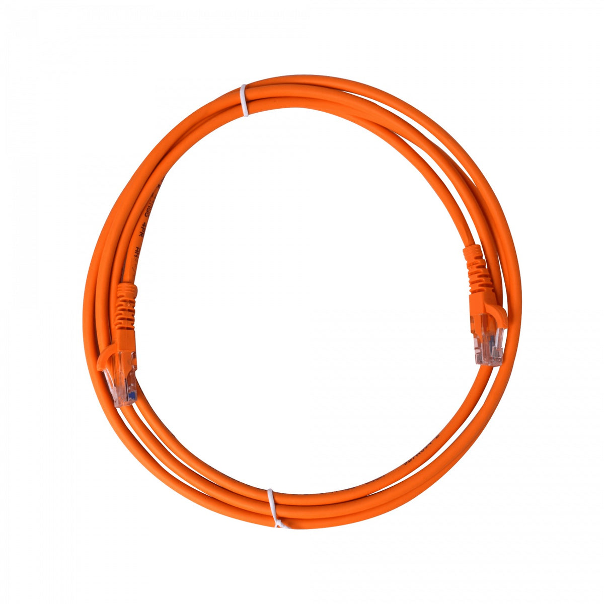 CPCB-20L. LINKMADE Cable de red cruzado de 2 metros Cat5e naranja U/UTP para interconexión directa 568A/568B