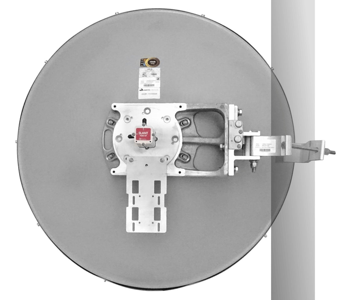 UHX-30 ALGCOM ISO+RAD 5GHz 0,6m 28-31dBi 6GHz 4,9-6,4GHz 2x2 2-N-H Radiante